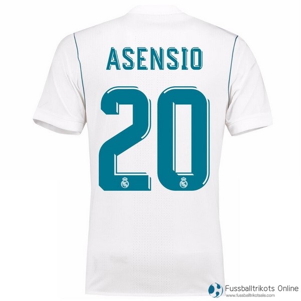 Real Madrid Trikot Heim Asensio 2017-18 Fussballtrikots Günstig